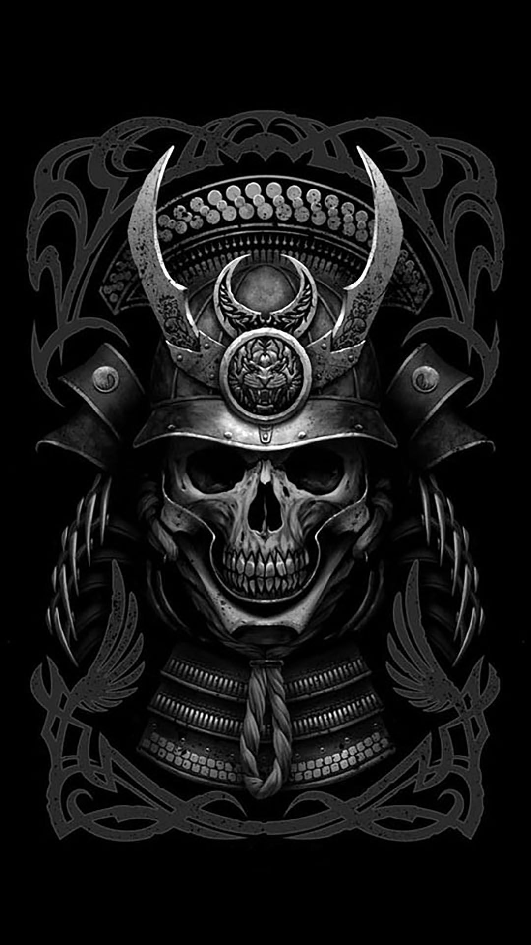 Samurai Skull Wallpaper Free Samurai Skull Background
