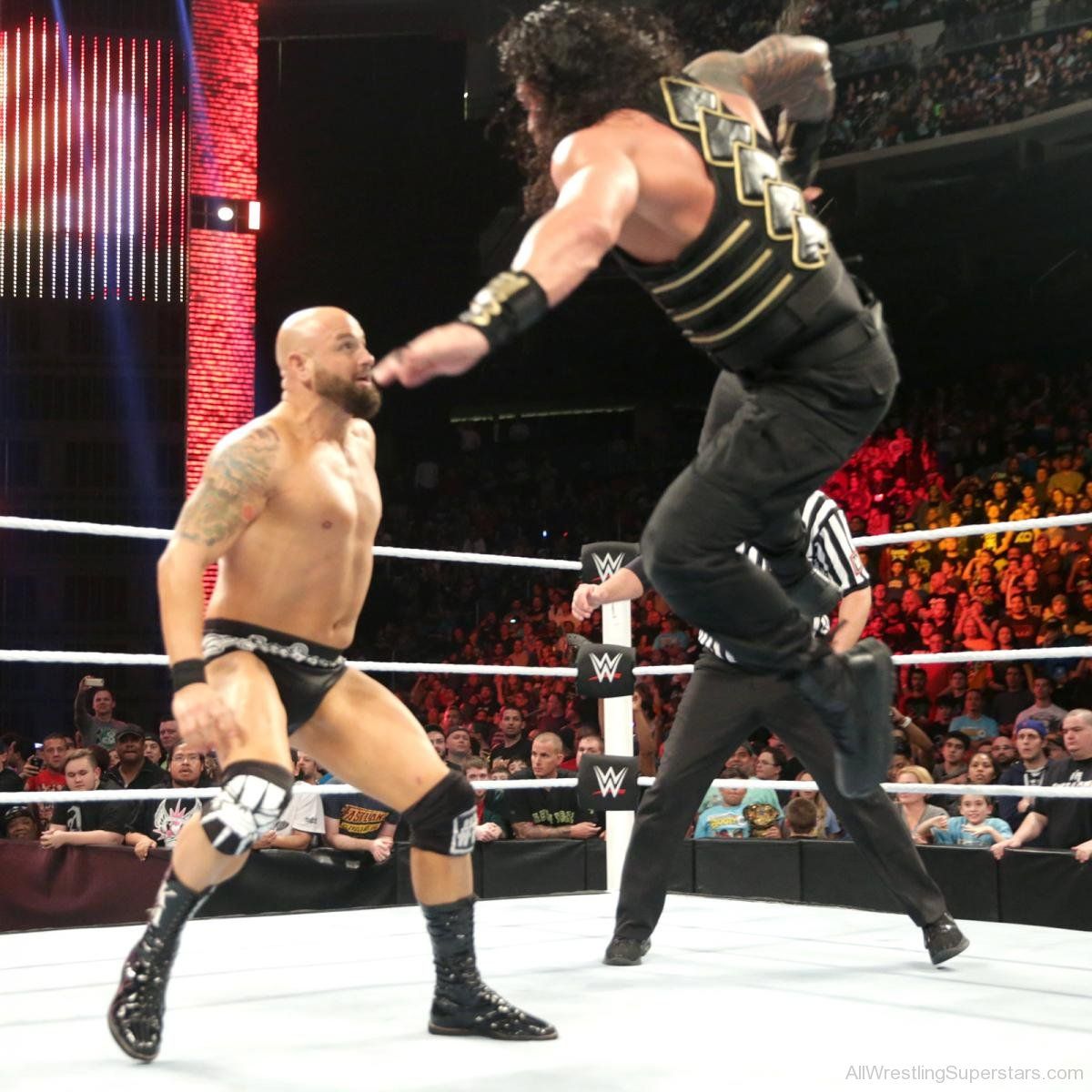 WWE Roman Reigns Superman Punch