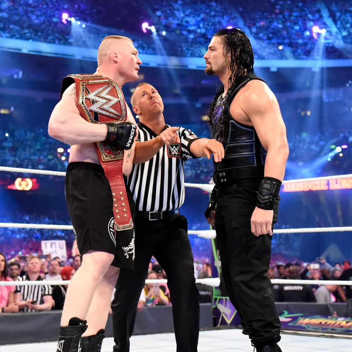 Brock Lesnar vs. Roman Reigns Championship Match: photo