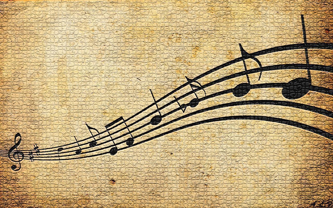 Music Note Background Background for Free PowerPoint