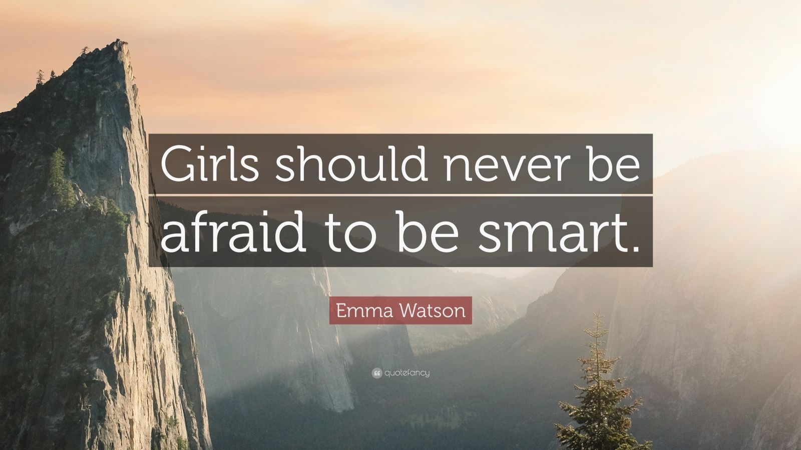 Emma Watson Quote: “Girls should never be afraid to be smart.” (12 wallpaper)