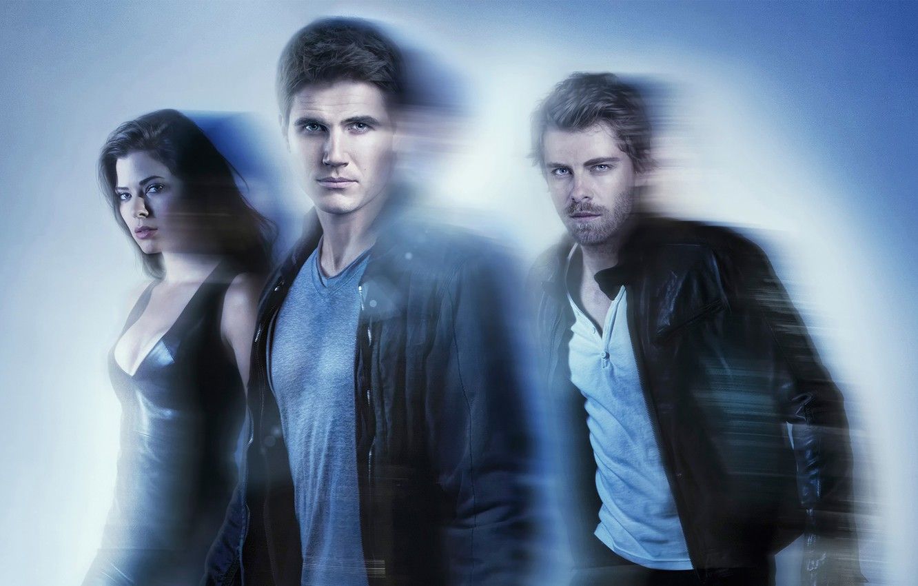 Wallpaper the series, Peyton List, The people of the future, The Tomorrow People, Robbie Amell, Luke Mitchell image for desktop, section фильмы