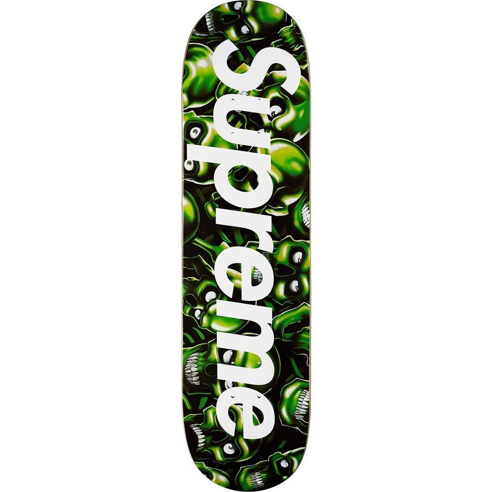 Supreme Skull Pile Skateboard Deck SS18. Supreme skateboard deck, Supreme skateboard, Skateboard decks