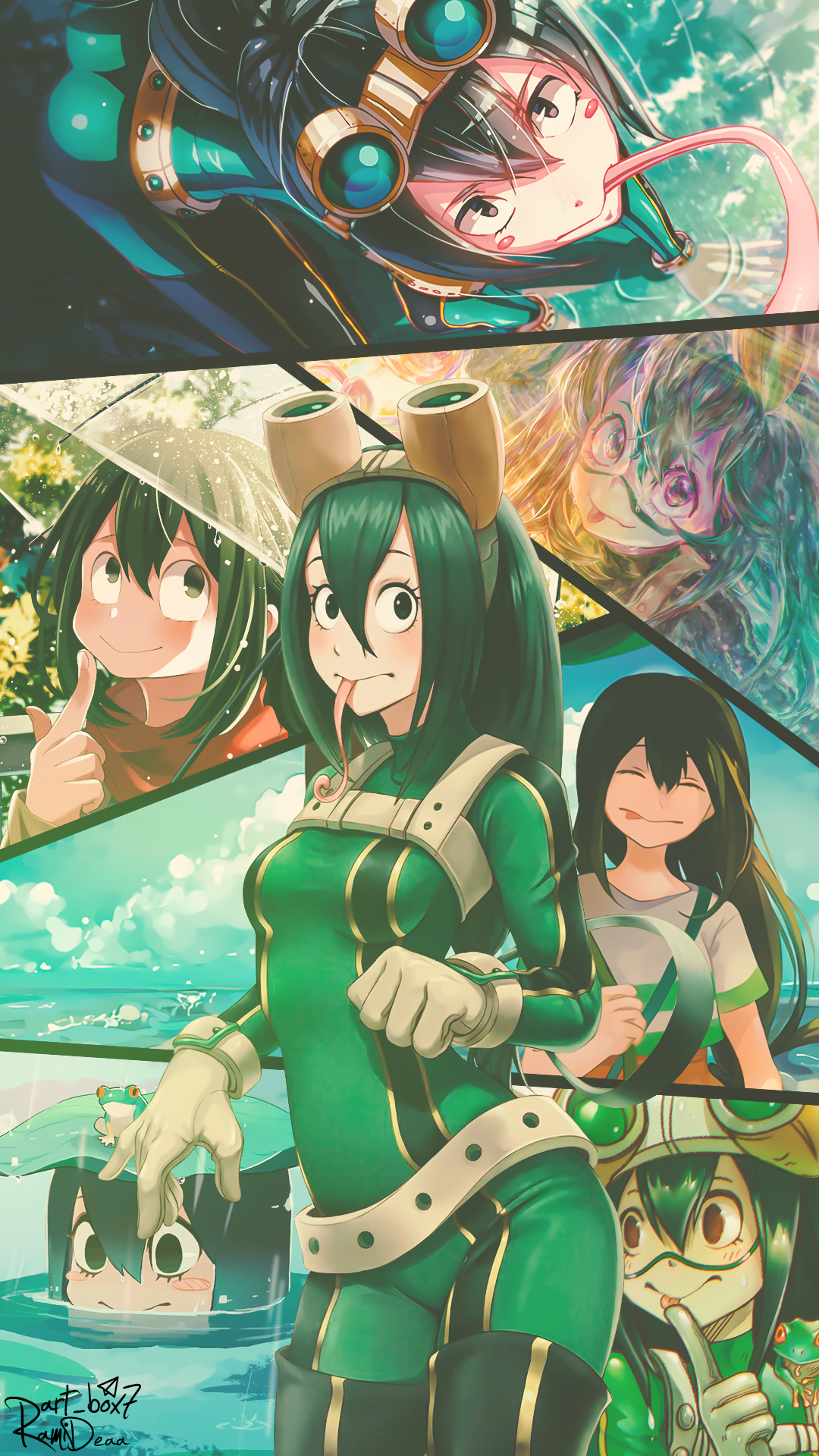 Tsuyu Asui Wallpaper Free Tsuyu Asui Background