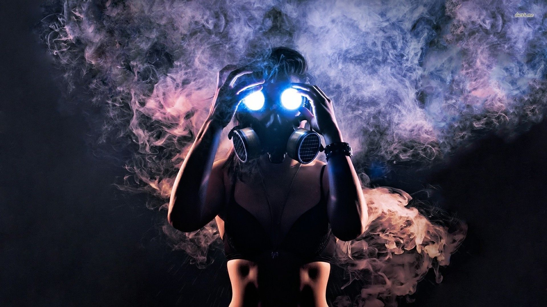 female gas mask. Gas mask girl, Gas mask, Smoke mask