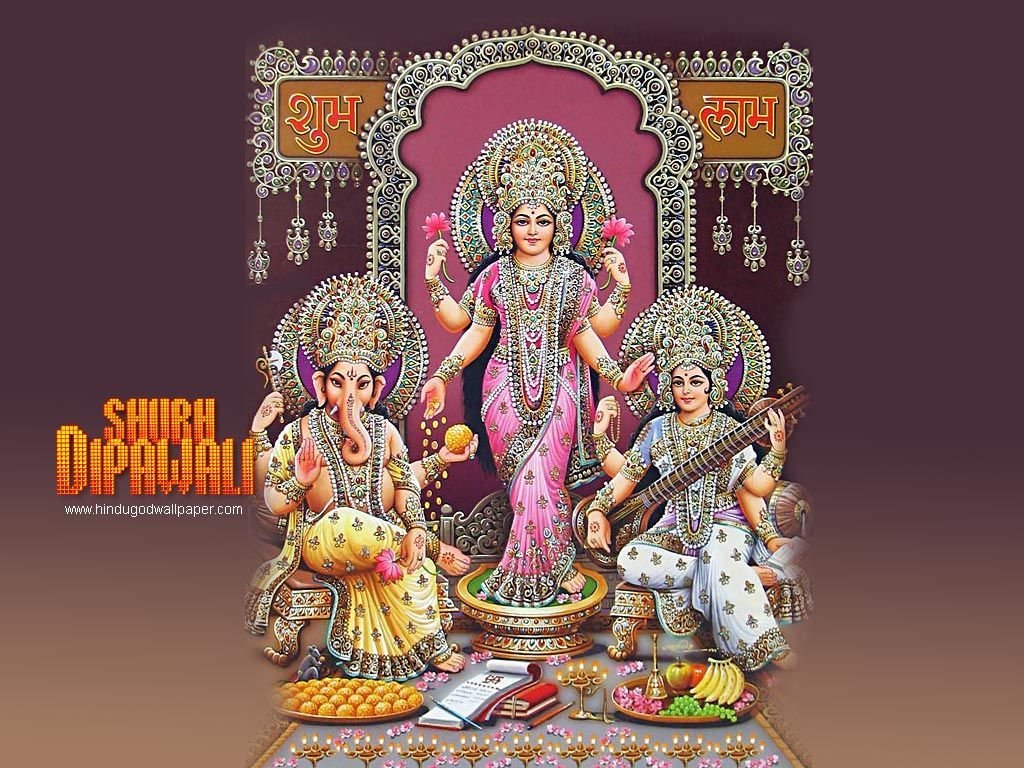 Happy Diwali Laxmi Ganesh HD