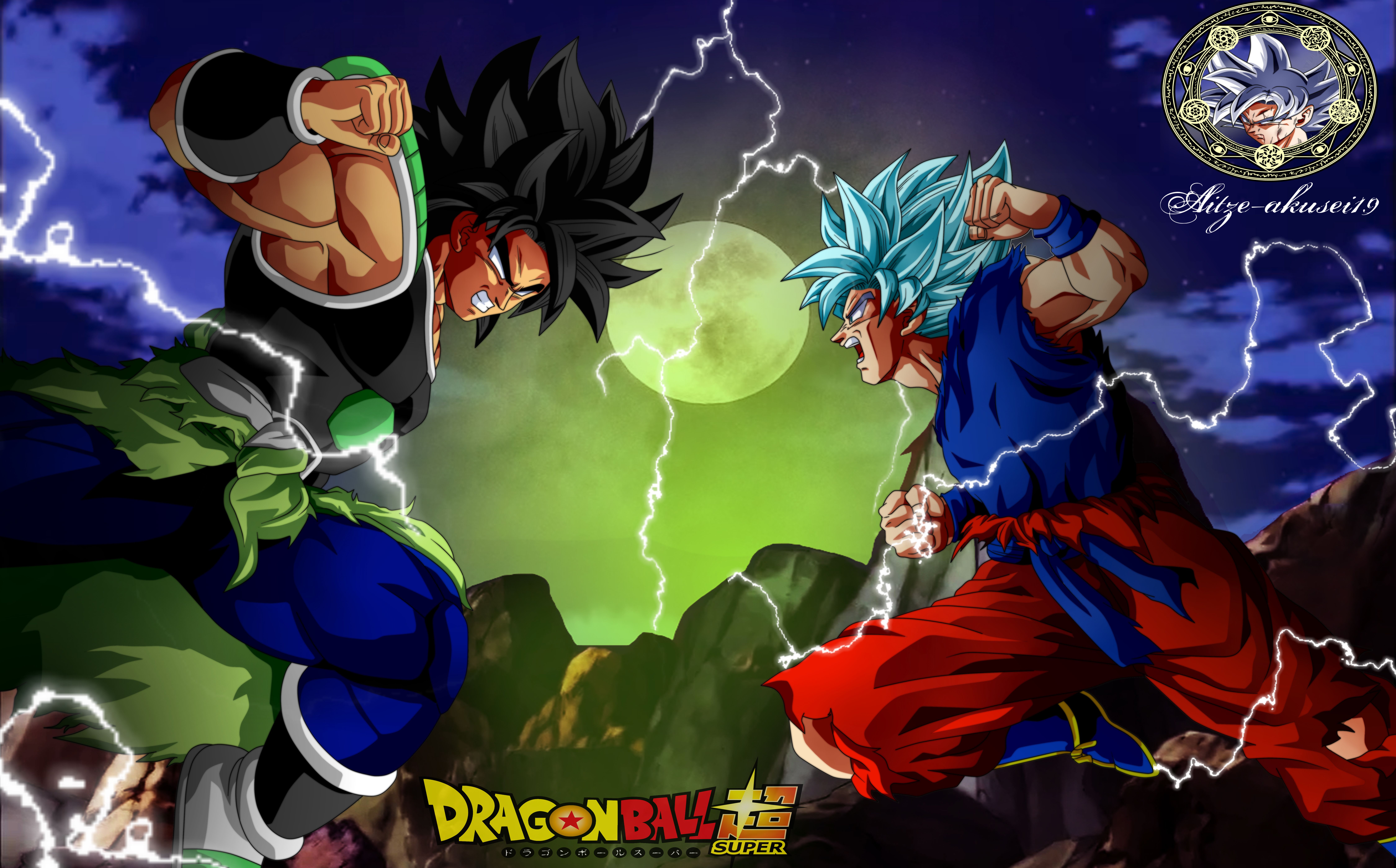 Goku vs Broly 8k Ultra HD Wallpaper