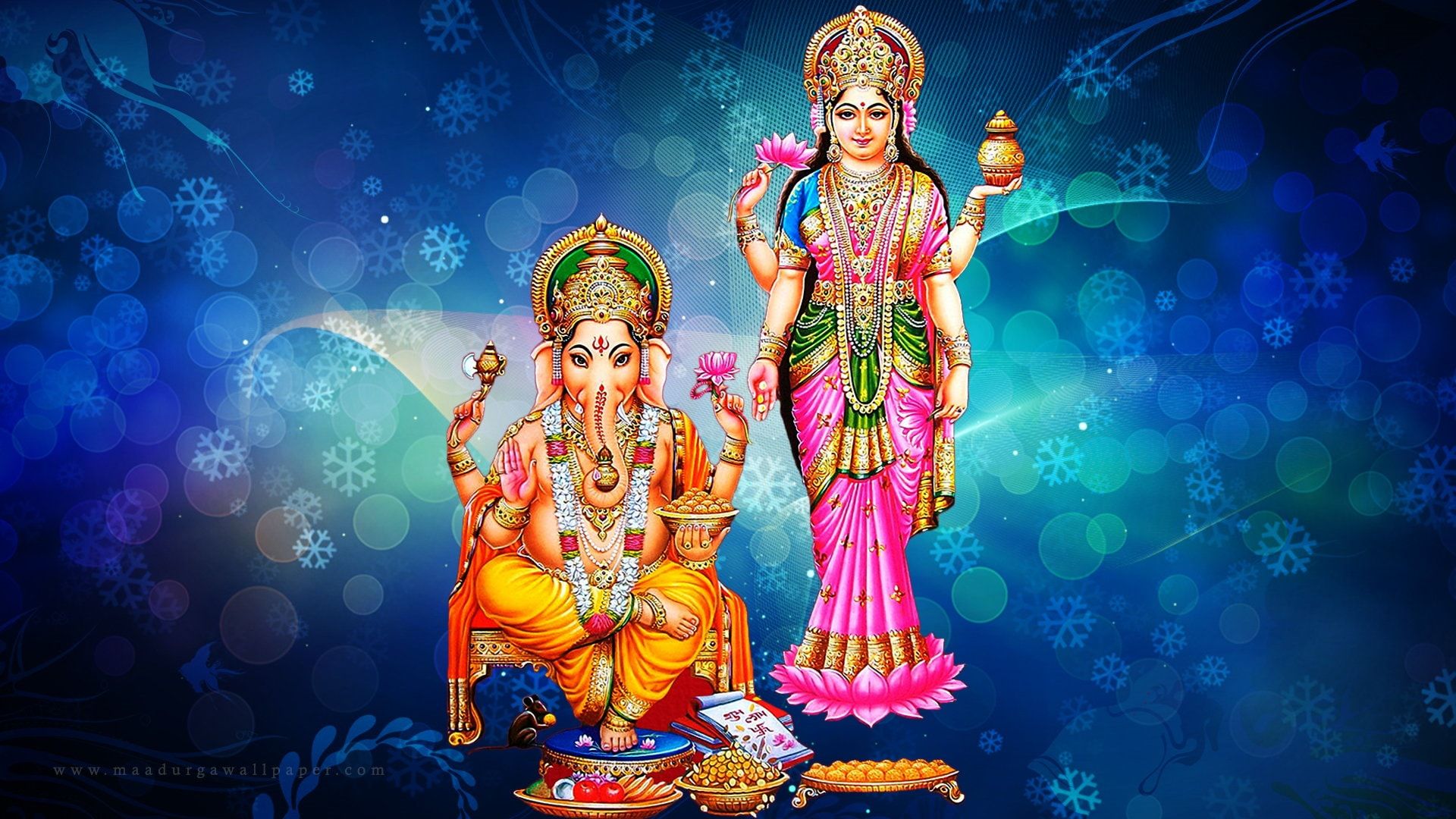 Laxmi Ganesh Wallpapers Wallpaper Cave