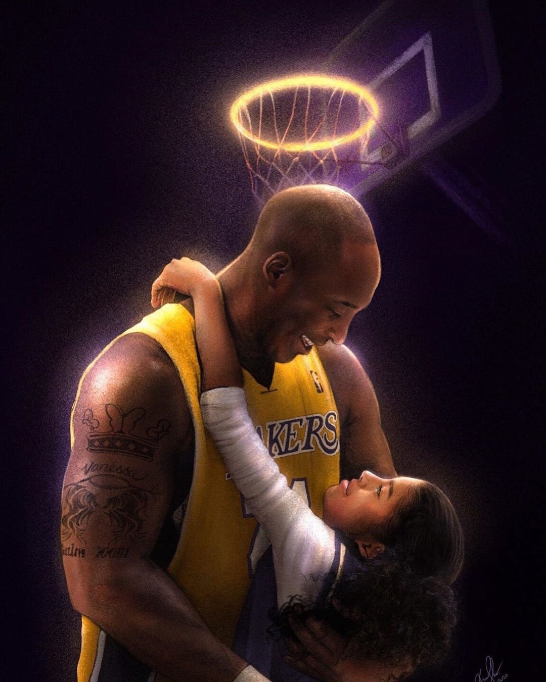 kobe and gigi wallpaper