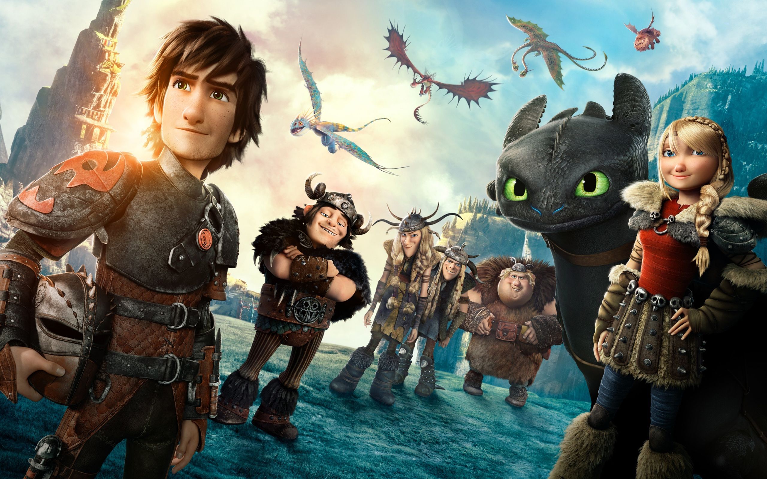 Toothless (How To Train Your Dragon) Fonds D'écran HD. Arrière Plans