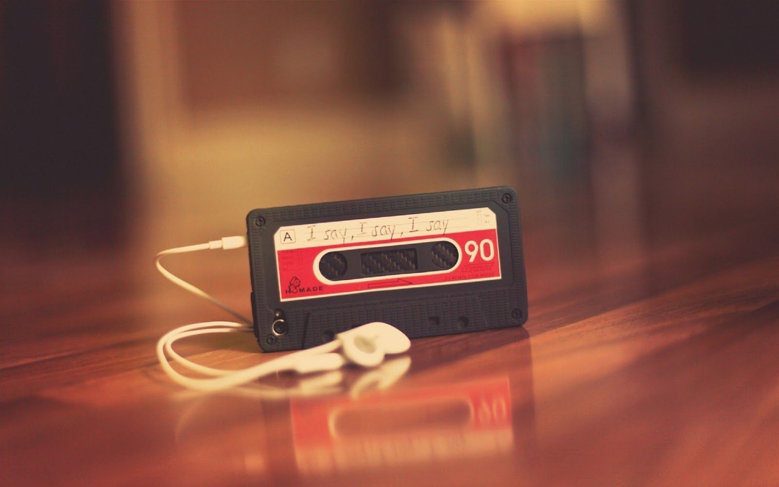 Dream Wallpaper: Cassette player headphones music player