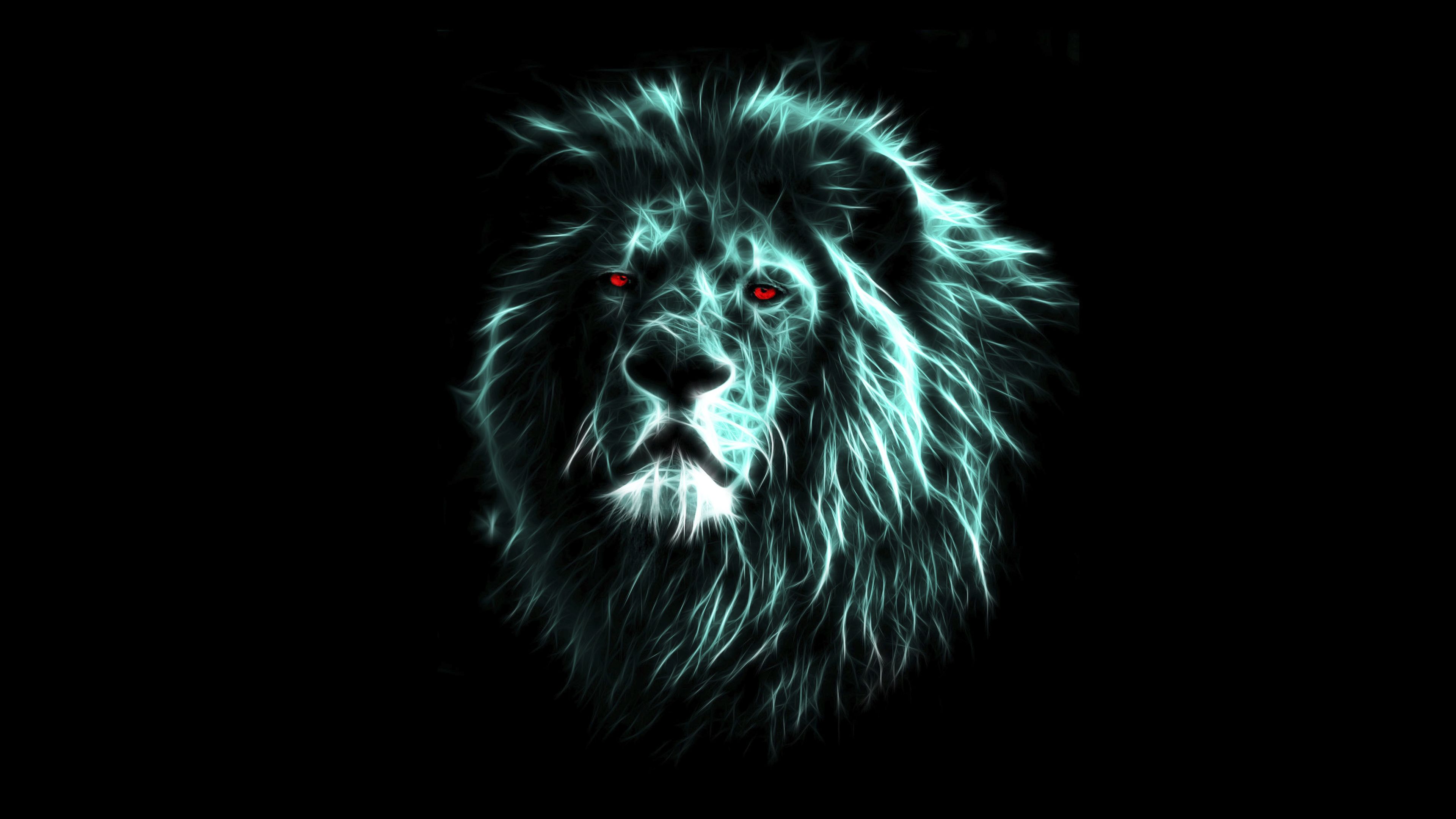 Majestic neon lion 🦁 II - AI Generated Artwork - NightCafe Creator