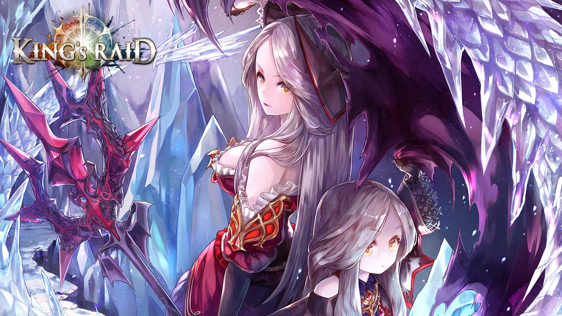Currently in love with Lewisia. Here is a desktop BG from The Plug back when C7 just came out., Kings_Raid
