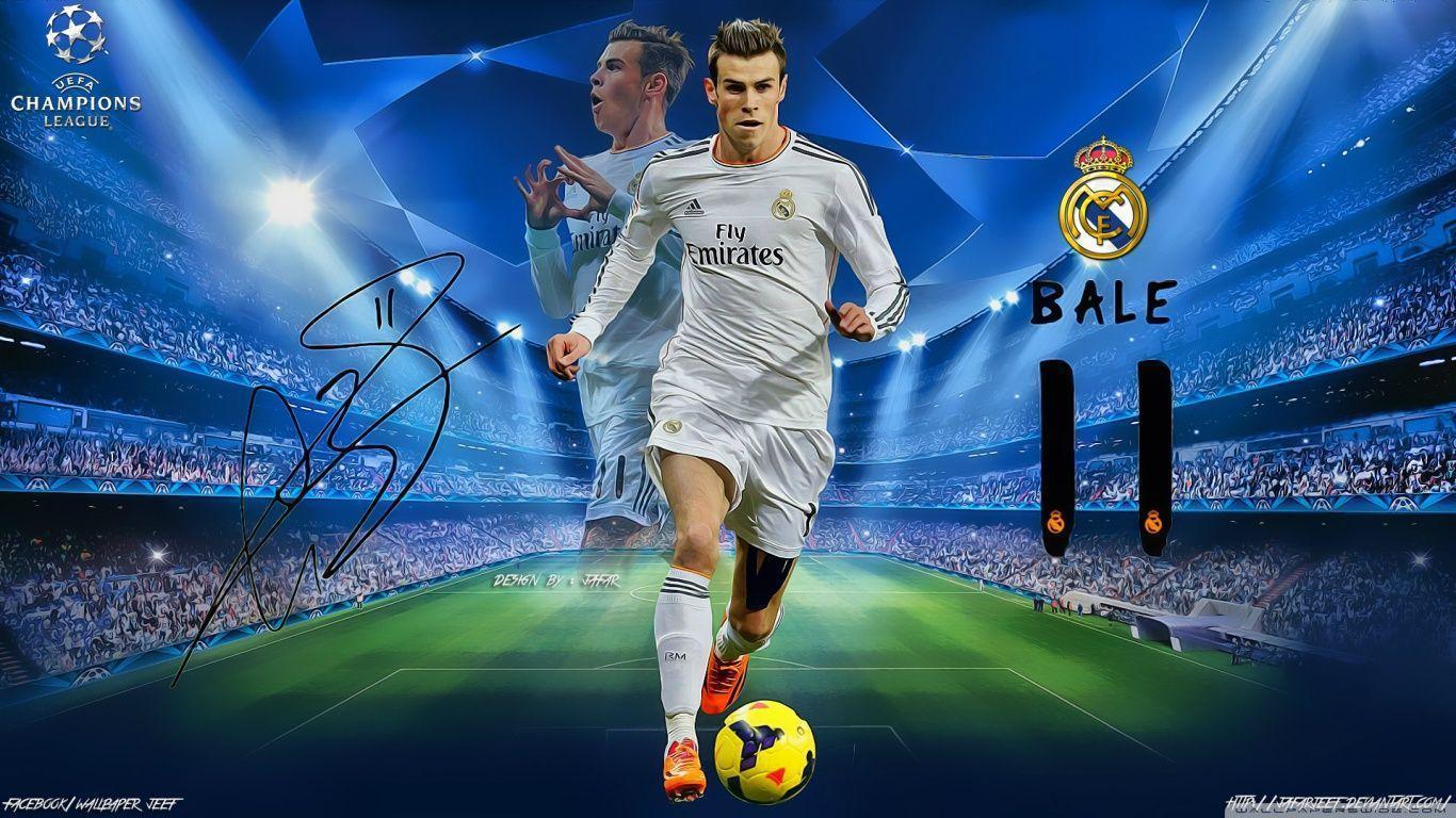 Gareth Bale Champions League HD desktop wallpaper, High Definition