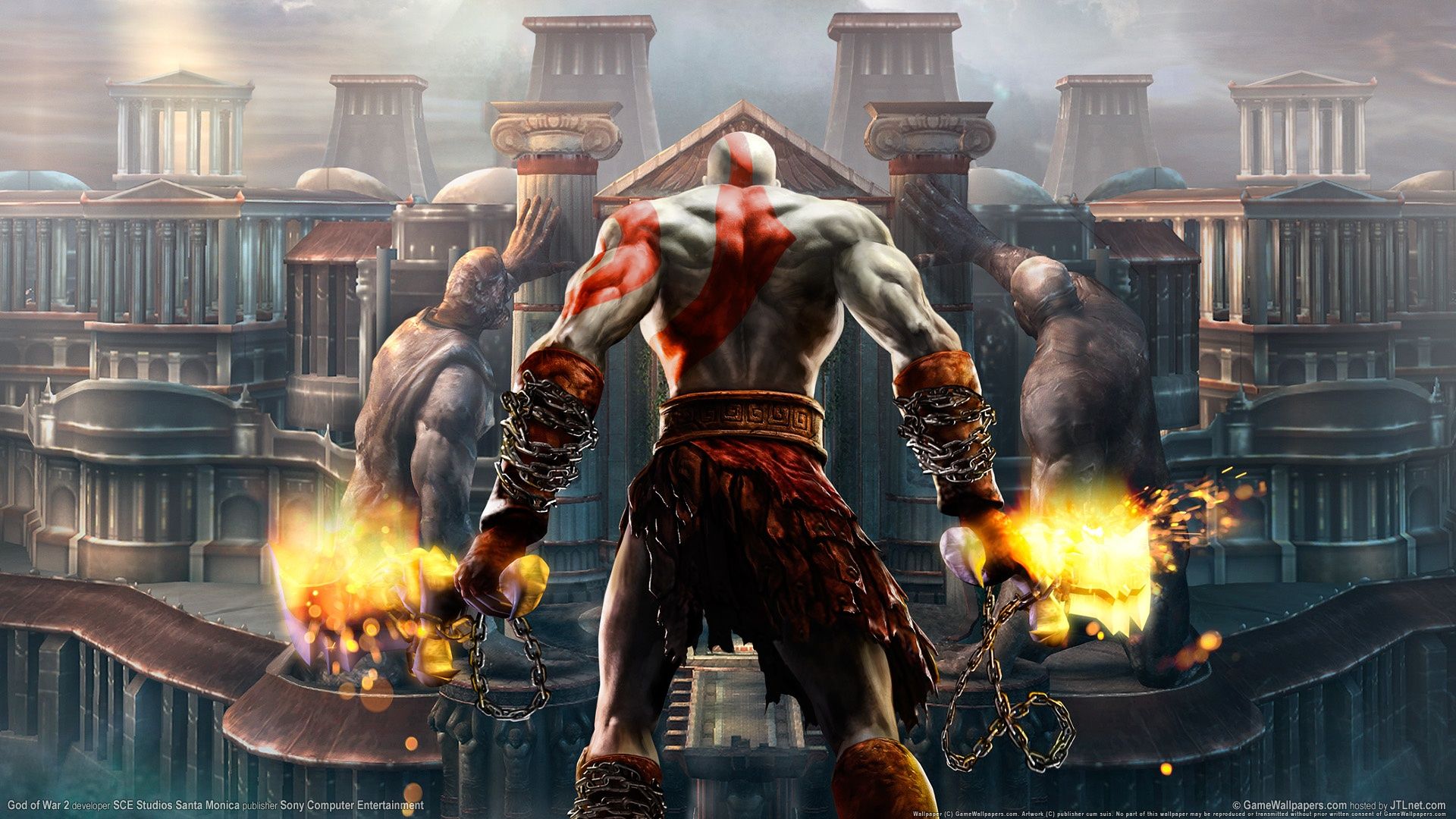 God of War 2 HD Wallpaper in jpg format for free download