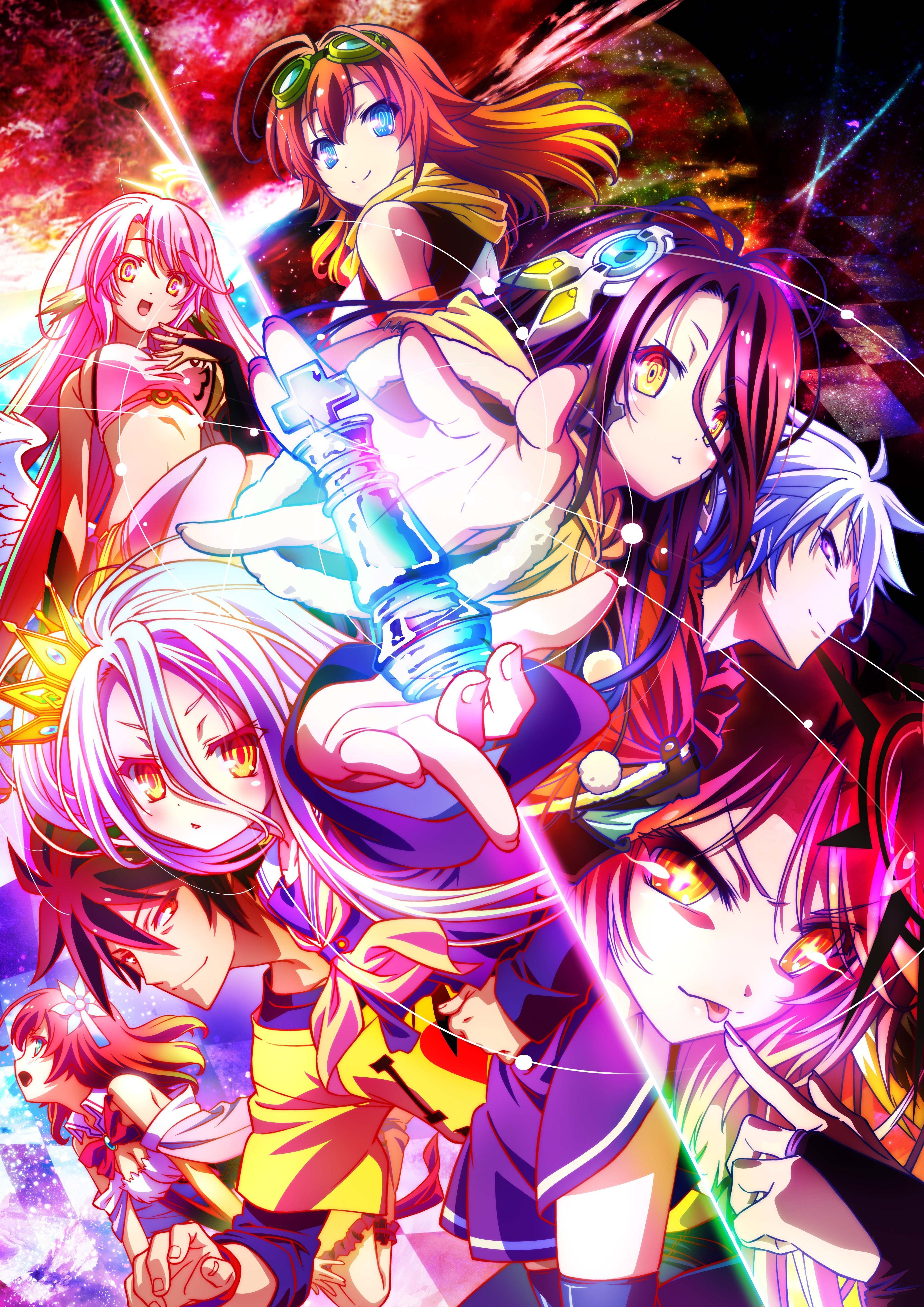 Download wallpapers No Game No Life, light novel, Sora, Stephanie Dola,  Adventure, Comedy, Fantasy for desktop free. Pictures for desktop free