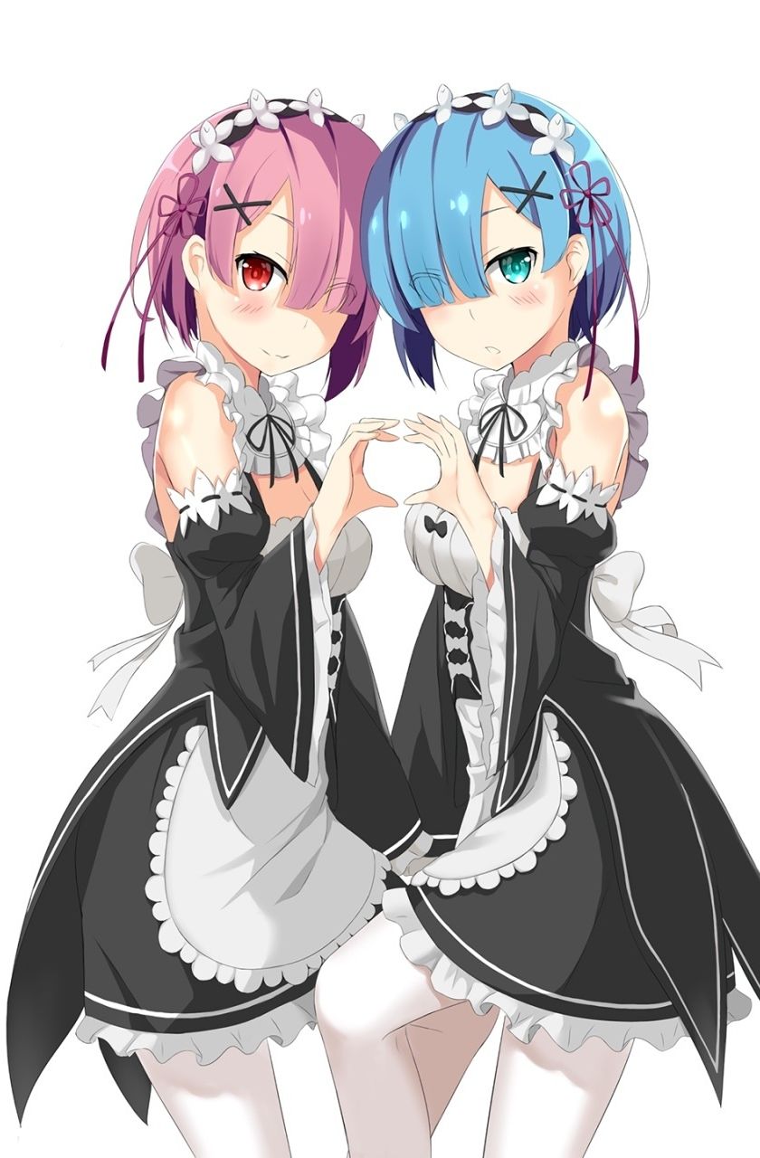 rem and ram in wonderland