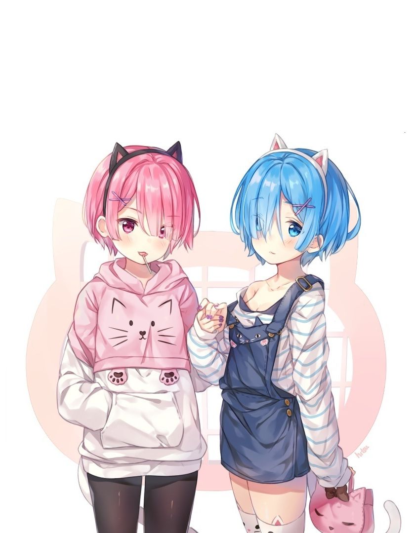 Rem And Ram Wallpapers Wallpaper Cave