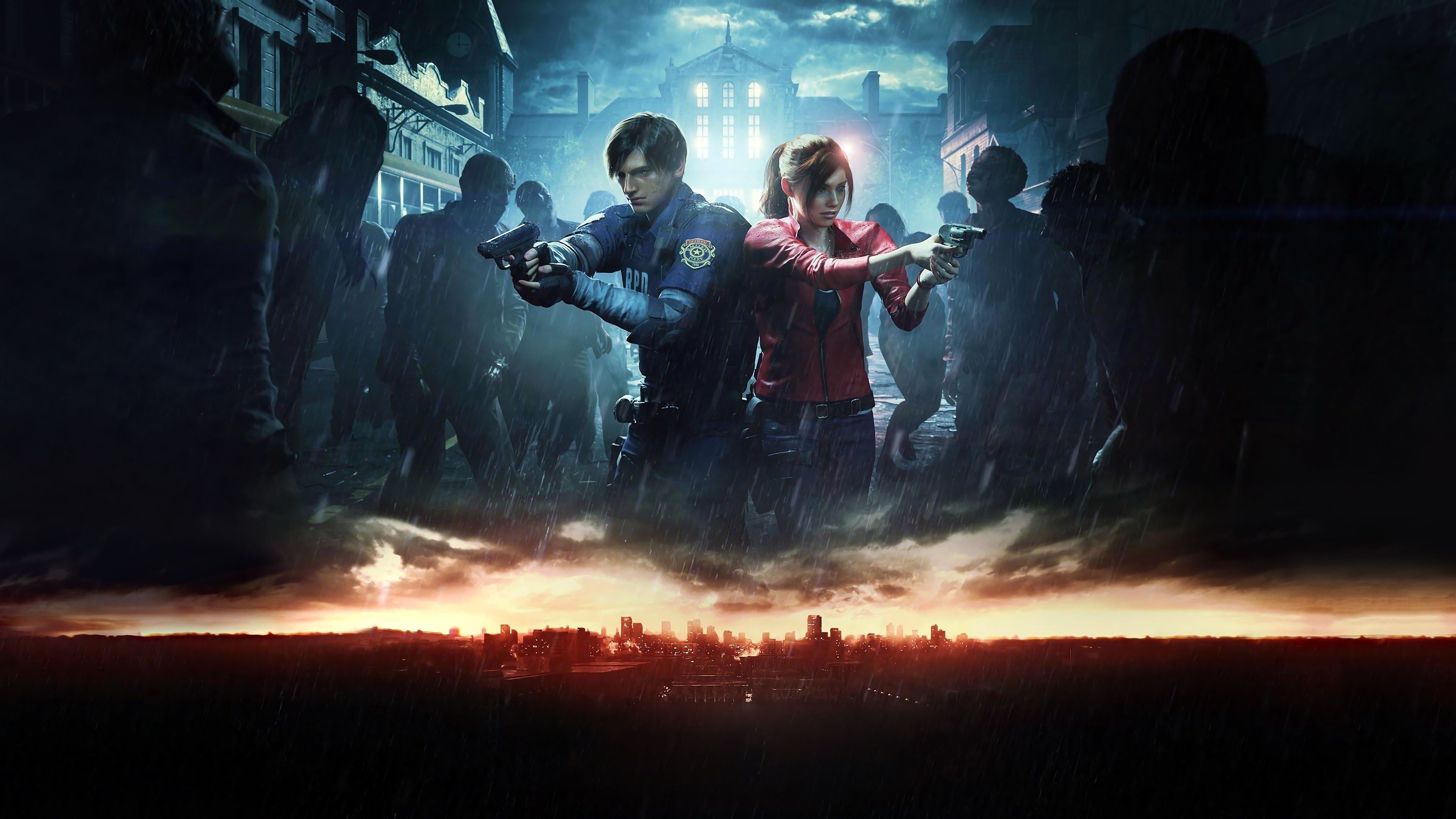 Resident Evil 2 (Remake) 4K 8K HD Wallpaper