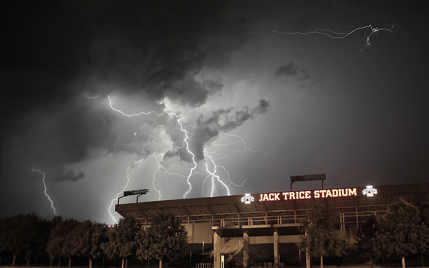 Storms over Jack Trice. Iowa state cyclones football, Iowa state football, Iowa state cyclones