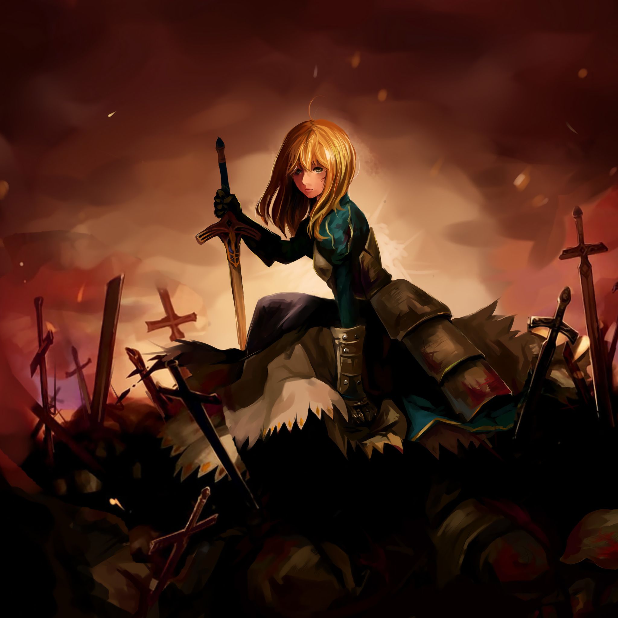 Saber Fate Stay Night Wallpaper
