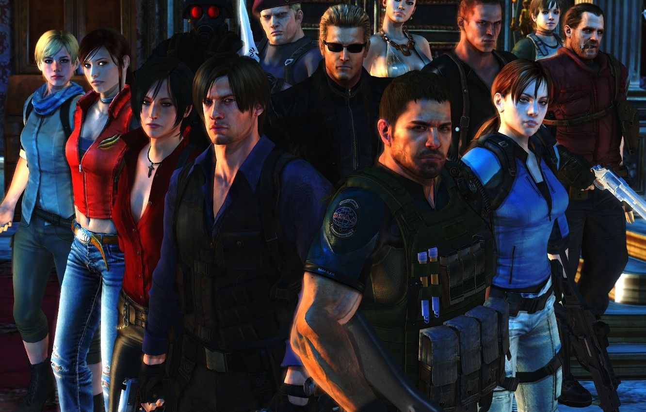 Leon Kennedy And Claire Redfield Wallpapers Wallpaper Cave