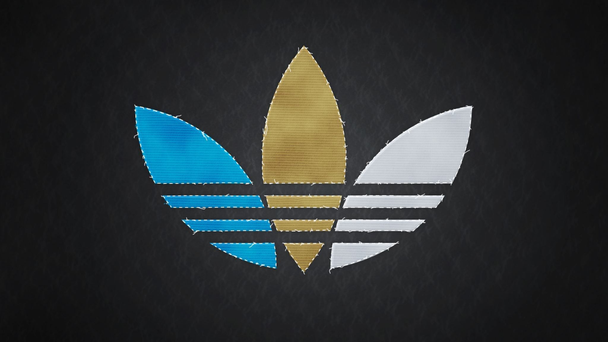Download Adidas Logo Full HD Background Wallpaper for Desktop and Mobiles 2048x1152