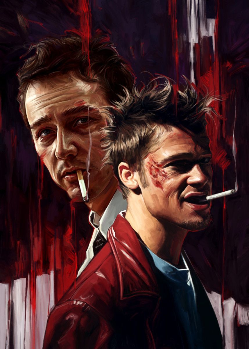 The Narrator. Fight club poster, Fight club quotes, Fight club