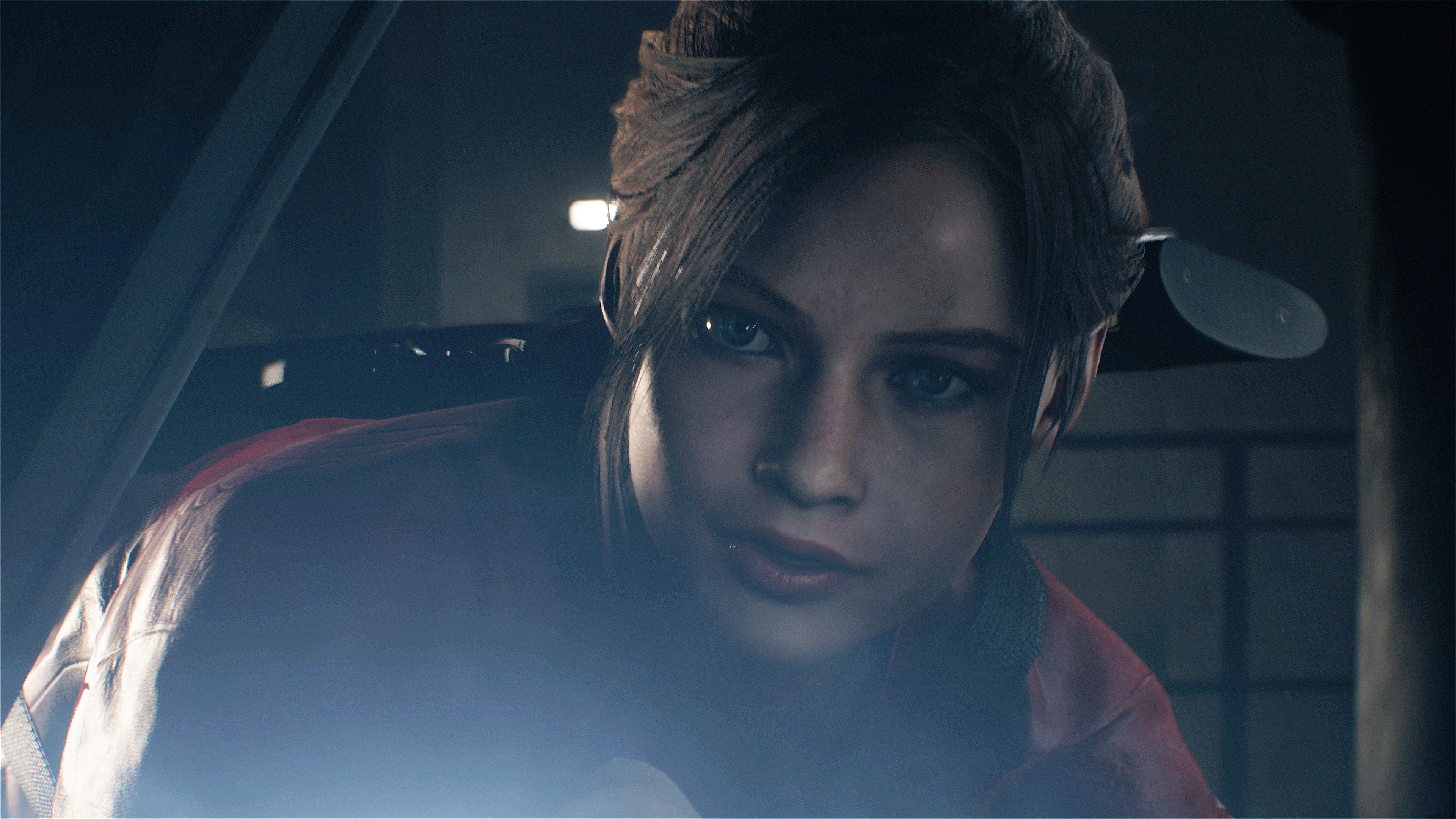 Resident Evil 2 (2019) Claire Redfield Close up 4k Ultra HD Wallpaper