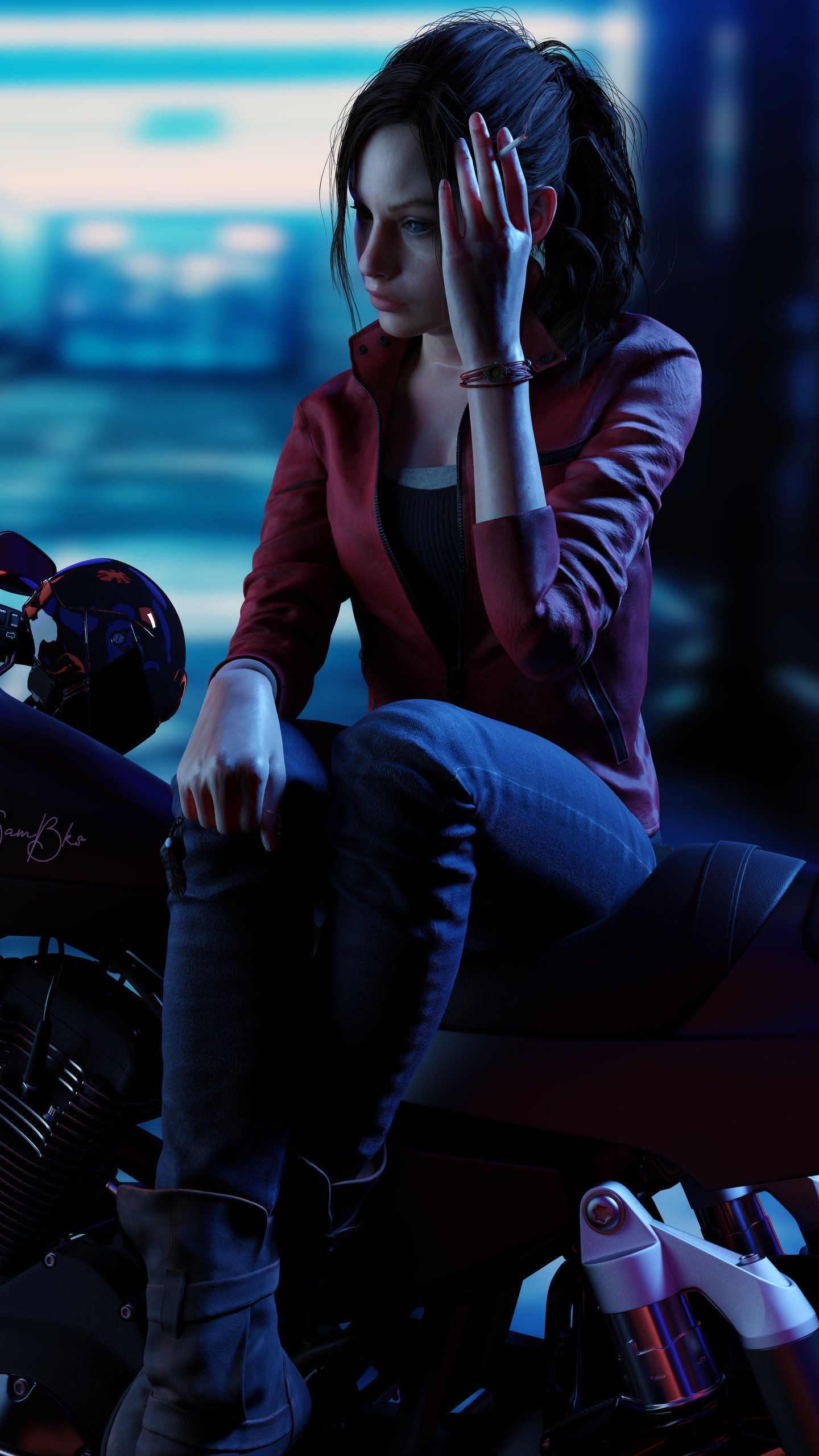 Resident Evil 2 Claire Redfield 5K HD Wallpaper. Resident evil girl, Resident evil, Resident evil game