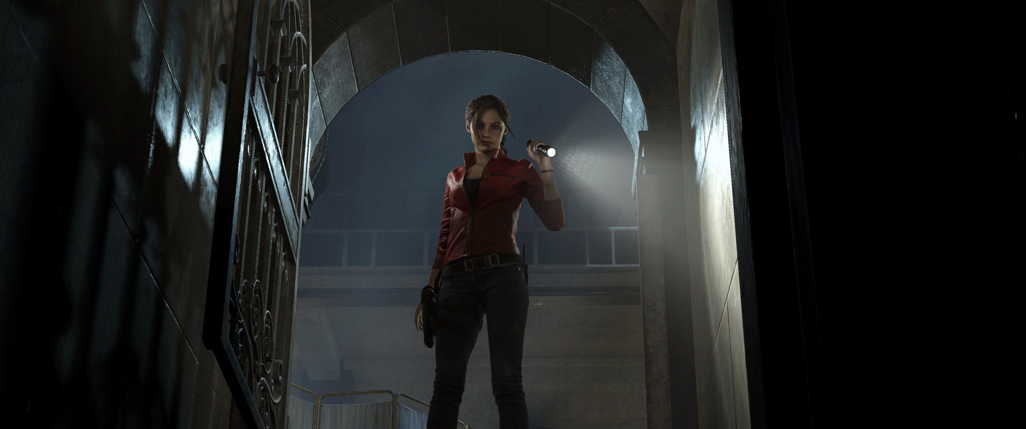 Download 3440x1440 Resident Evil Claire Redfield Wallpaper