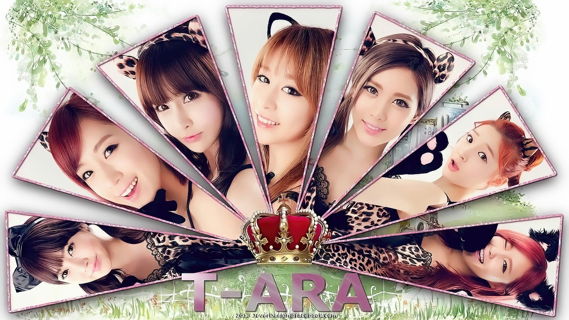 K Pop T Ara Eunjung Qri Boram Soyeon Hyomin Jiyeon Tiaras Hwayoung