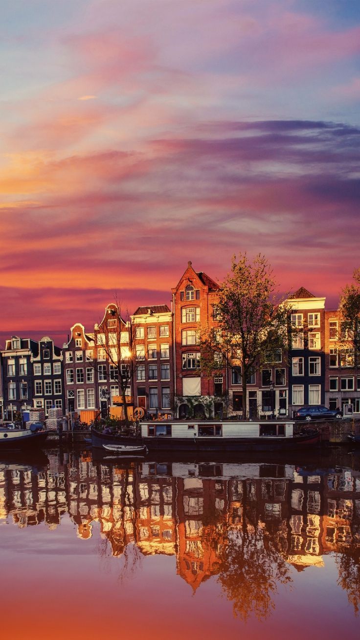 Amsterdam Sunset Wallpapers Wallpaper Cave