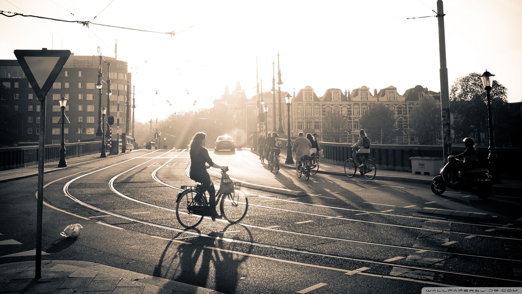 Sunset In Amsterdam Ultra HD Desktop Background Wallpaper for 4K UHD TV, Widescreen & UltraWide Desktop & Laptop, Multi Display, Dual Monitor, Tablet