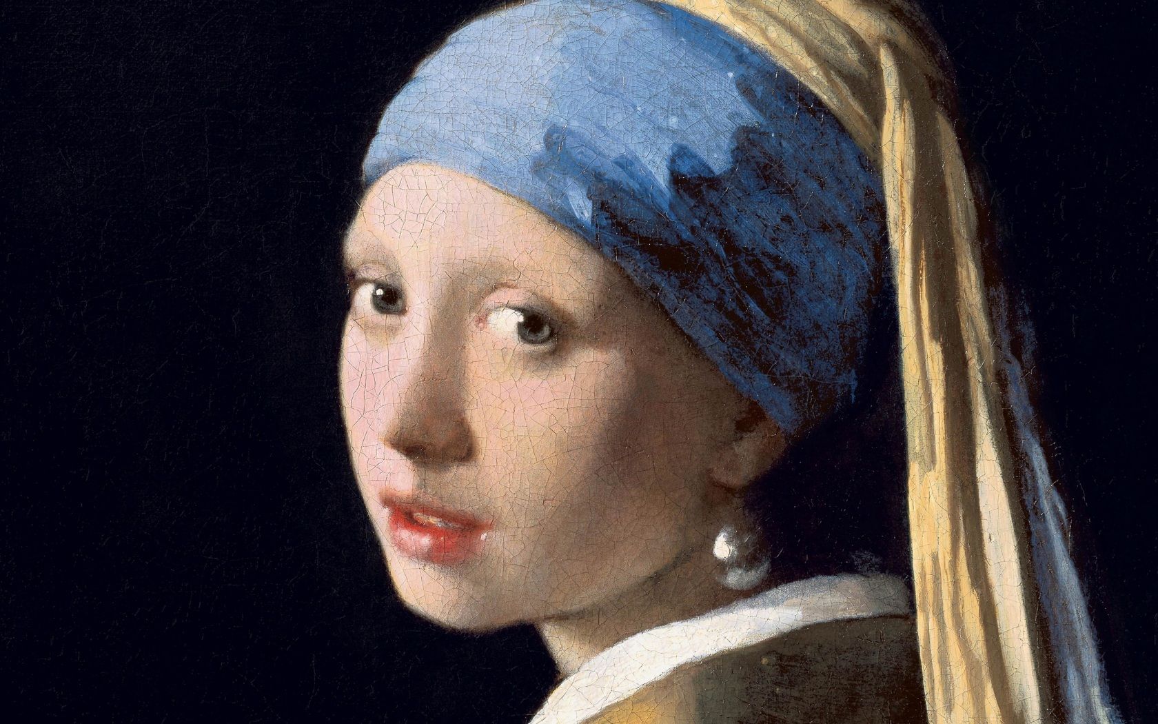Wallpaper 4k johannes vermeer, girl with a pearl earring, oil, canvas, art 4k girl with a pearl earring, johannes vermeer, oil