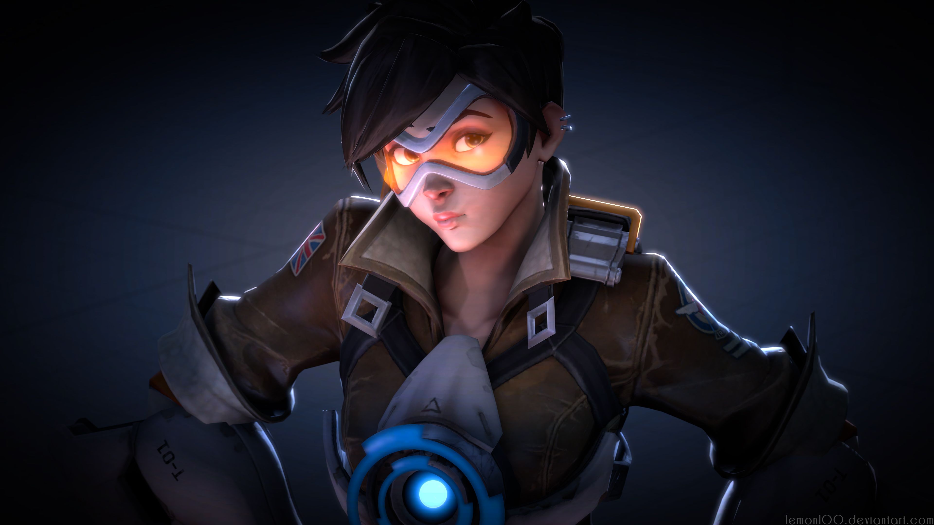 Tracer Ovewatch Art, HD Games, 4k Wallpaper, Image, Background, Photo and Picture