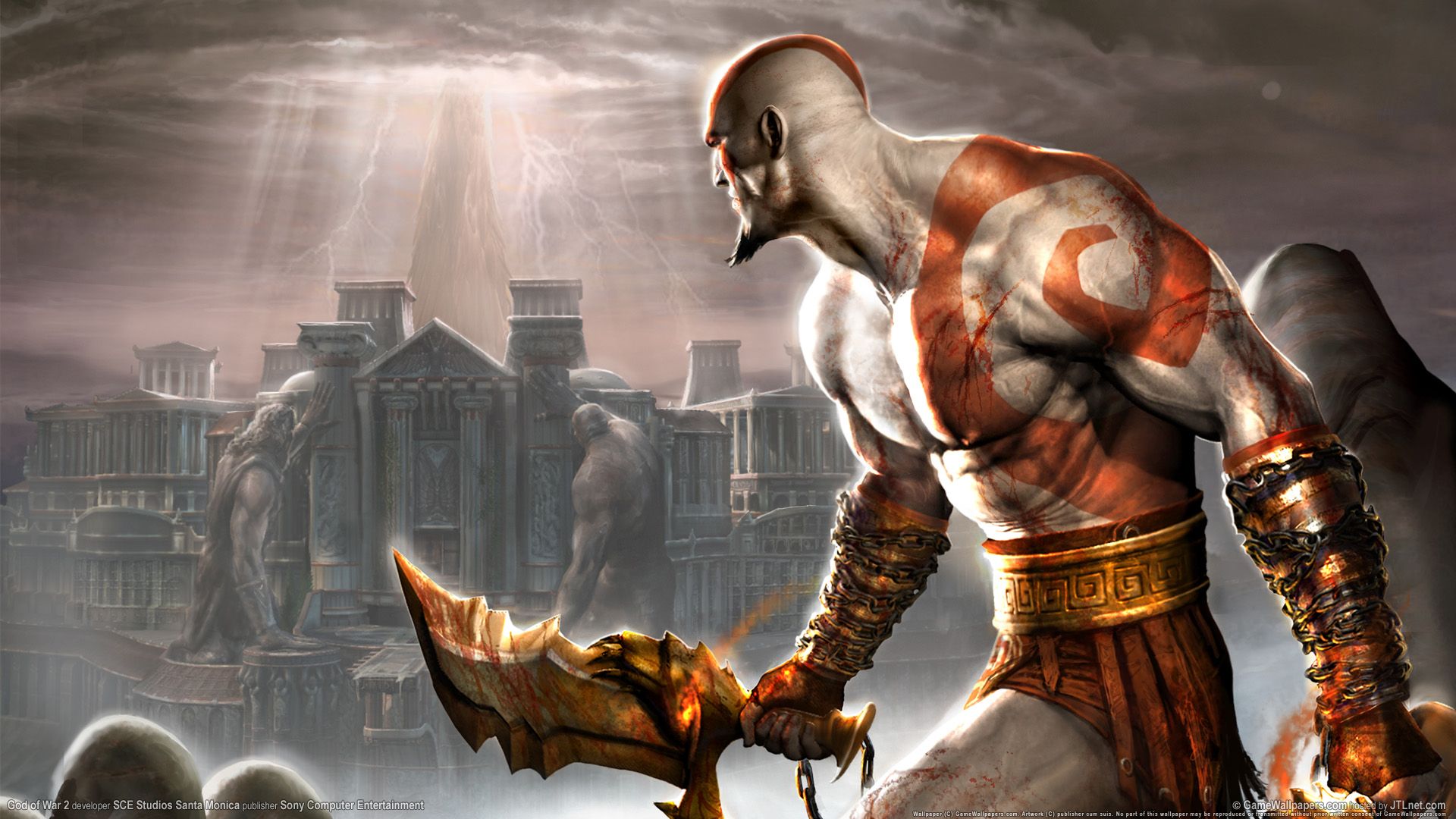 God of War PS Game HD wallpaper