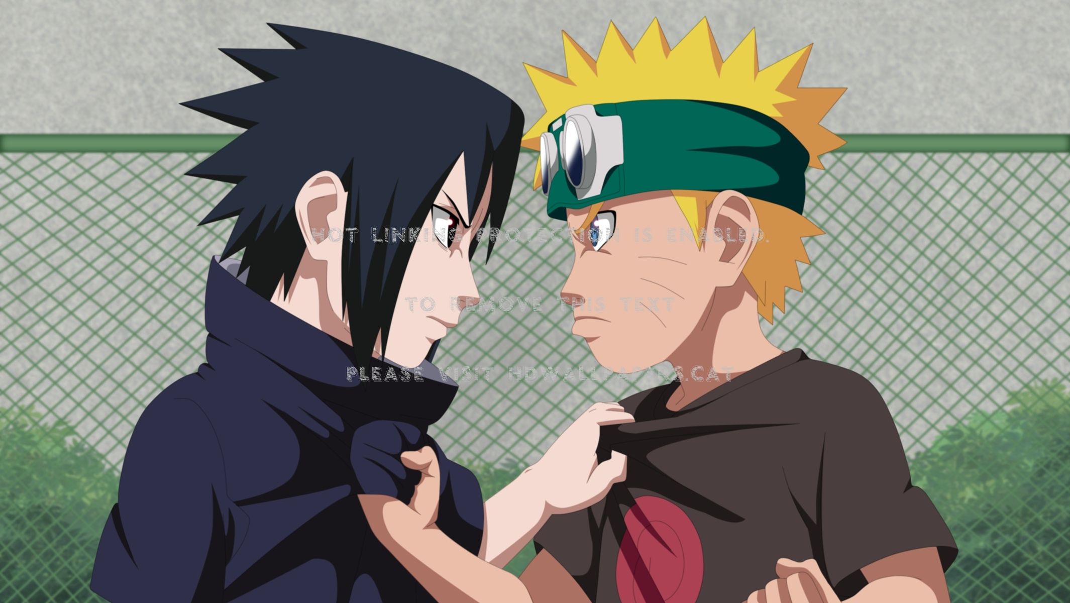 naruto sasuke kids rivals anime