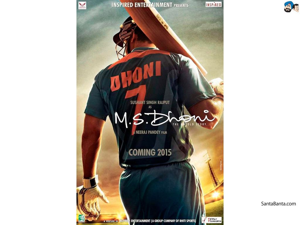 M S Dhoni The Untold Story Wallpaper Dhoni HD Photo Download