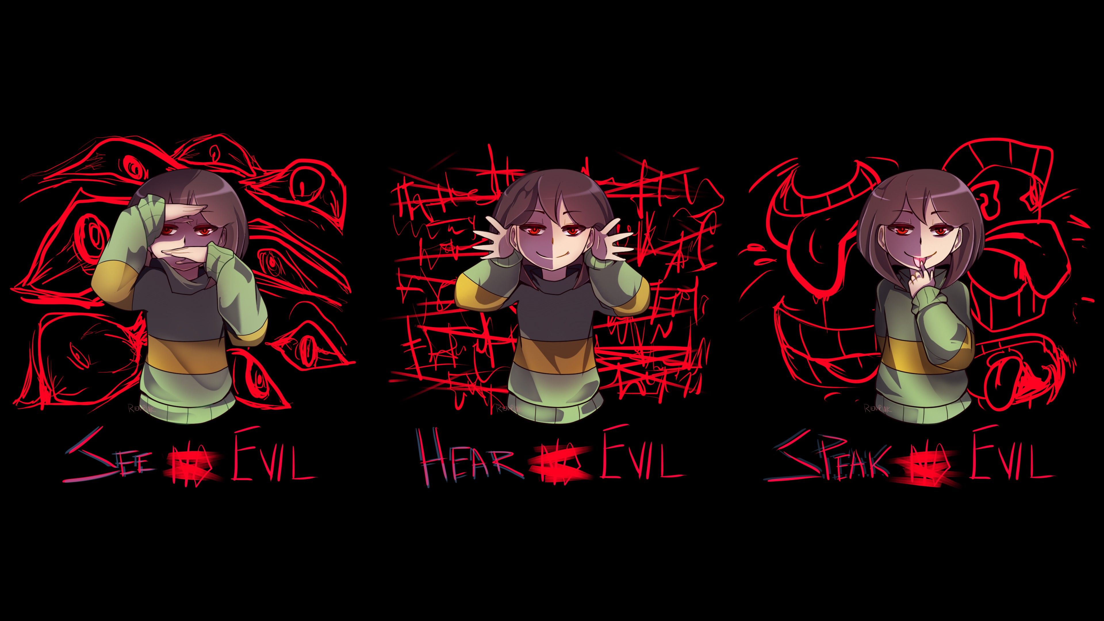 Undertale, Chara Wallpaper HD / Desktop and Mobile Background
