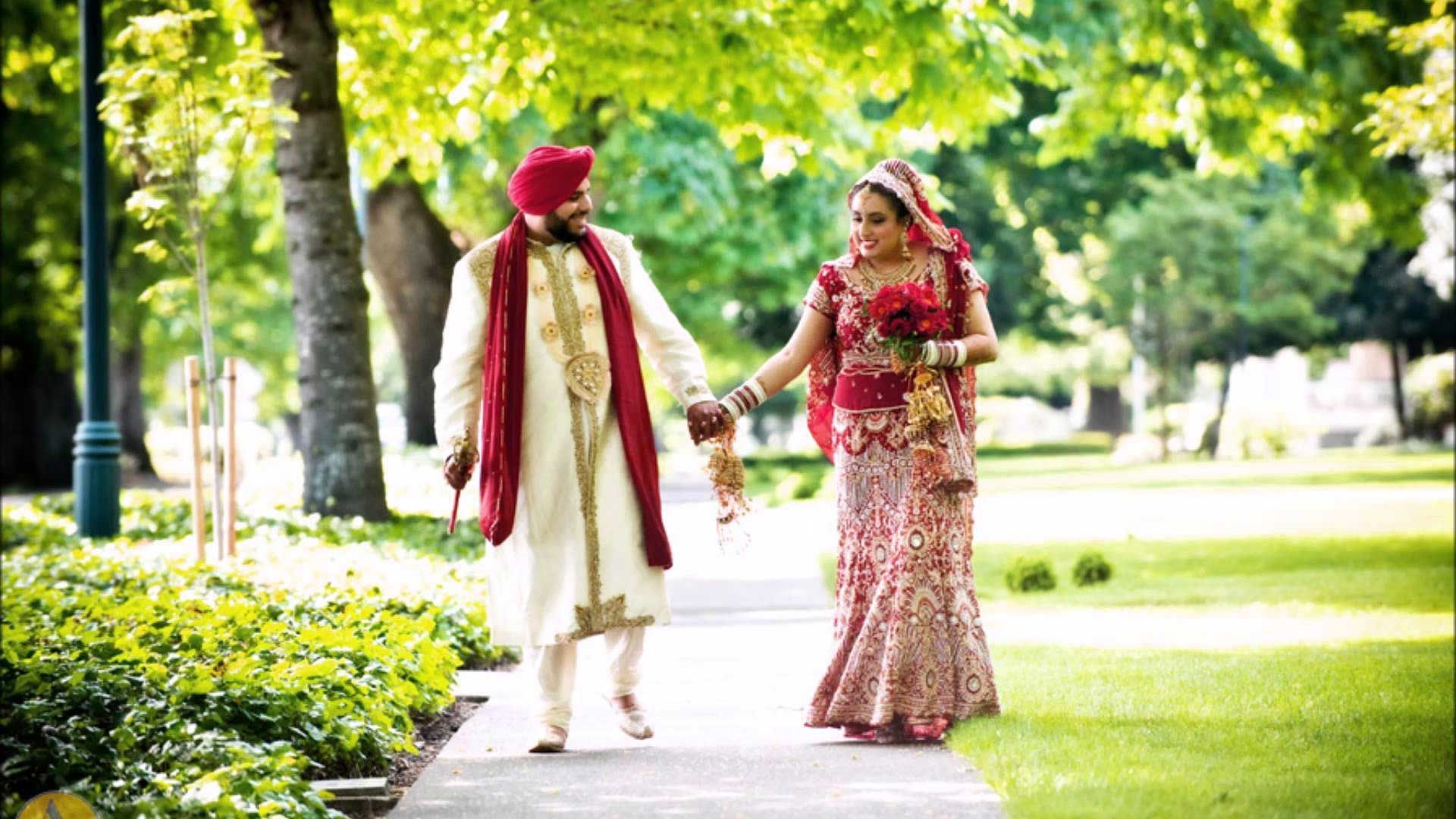 sweet cute punjabi wedding lover love couple picture HD download. Wedding image, Love couple photo, Love couple wallpaper