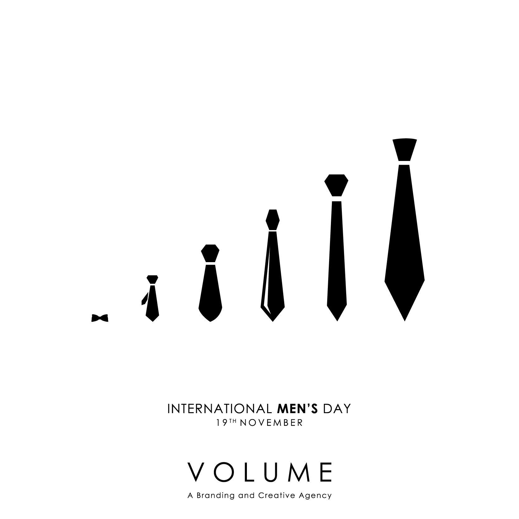 This International men's day, let's embrace class into our lives. #internationalmensday #volume.asia. International men's day, Men's day, Creative advertising