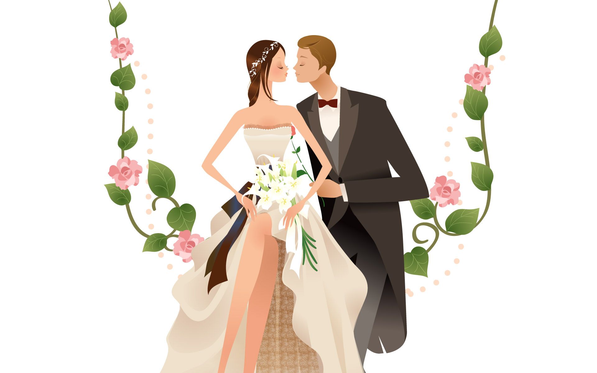 Free Wedding Couple Cartoon Image, Download Free Wedding Couple Cartoon Ima...