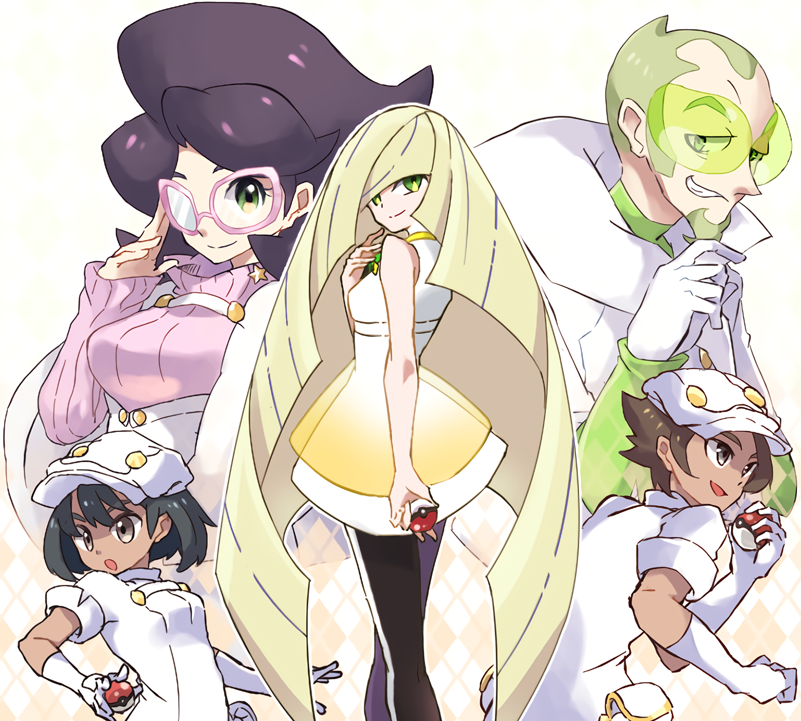 Lusamine (Pokémon) HD Wallpaper and Background Image