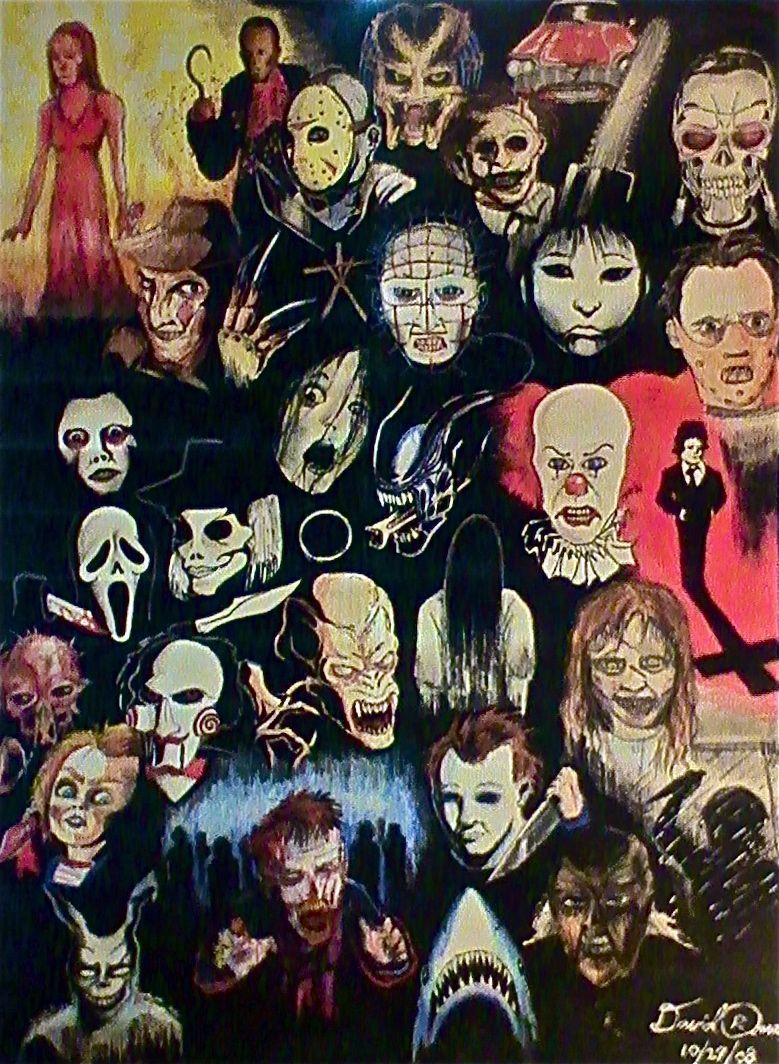 80s Movie Wallpaper Free 80s Movie Background - Horror movie icons, Horror movies, Horror freaks