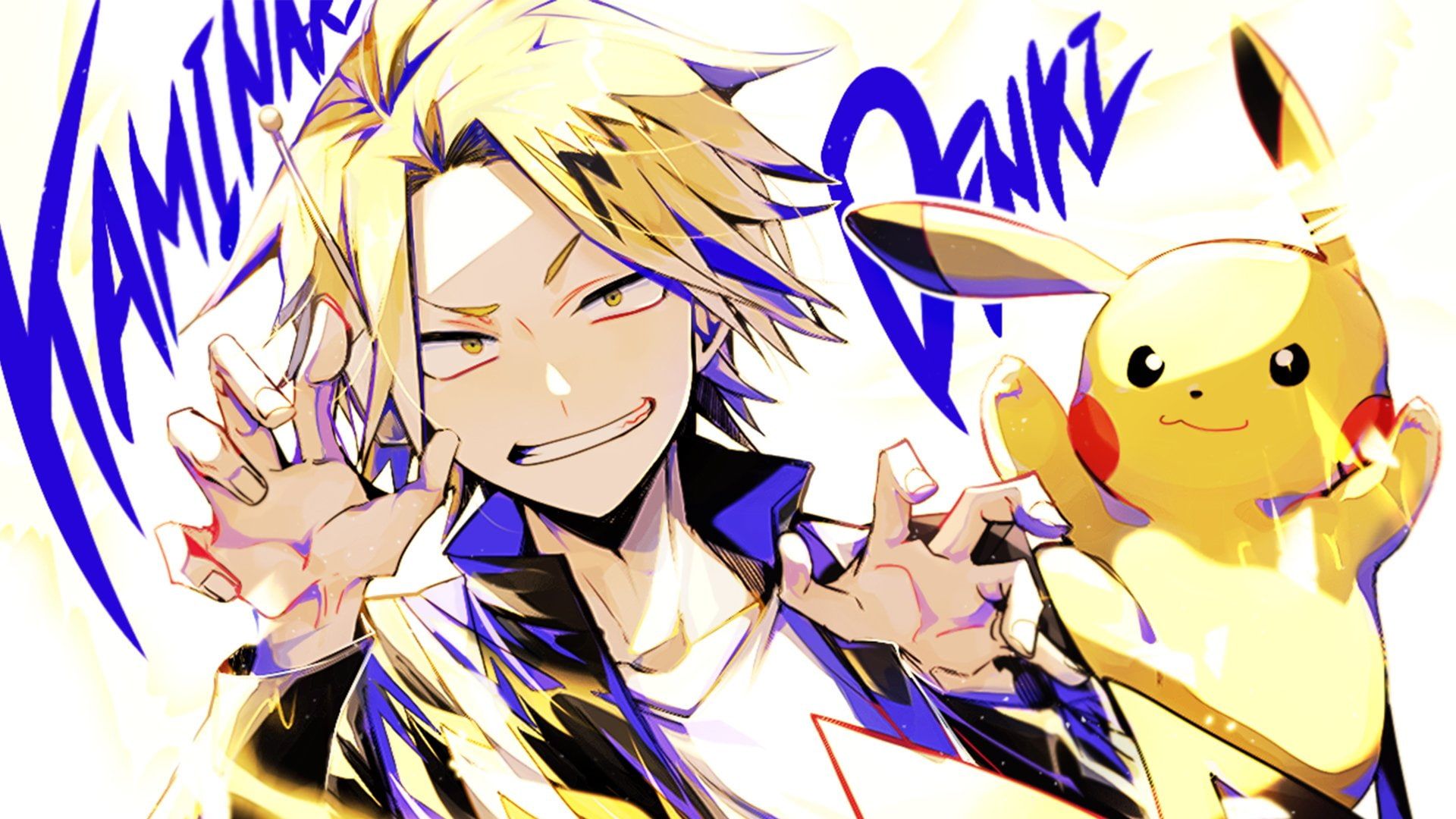 Denki Kaminari Anime Background Anime Wallpaper Aesth - vrogue.co