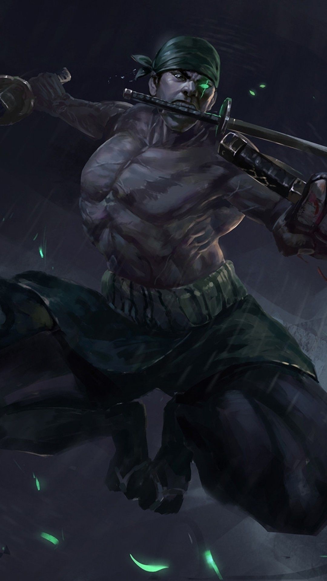 Download 1080x1920 One Piece, Roronoa Zoro, Swords, Green Eye Wallpaper for iPhone 8, iPhone 7 Plus, iPhone 6+, Sony Xperia Z, HTC One