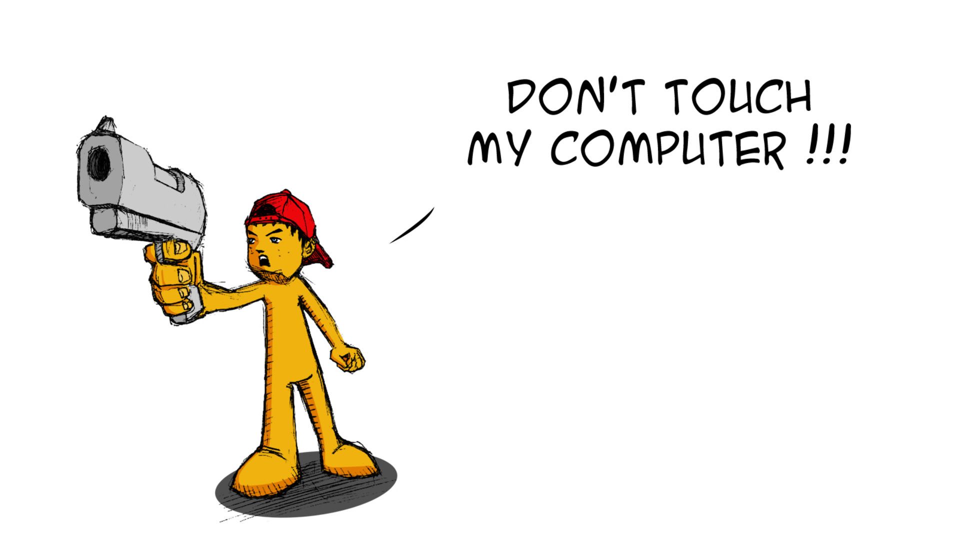 Don t Touch My PC Wallpapers Wallpaper Cave