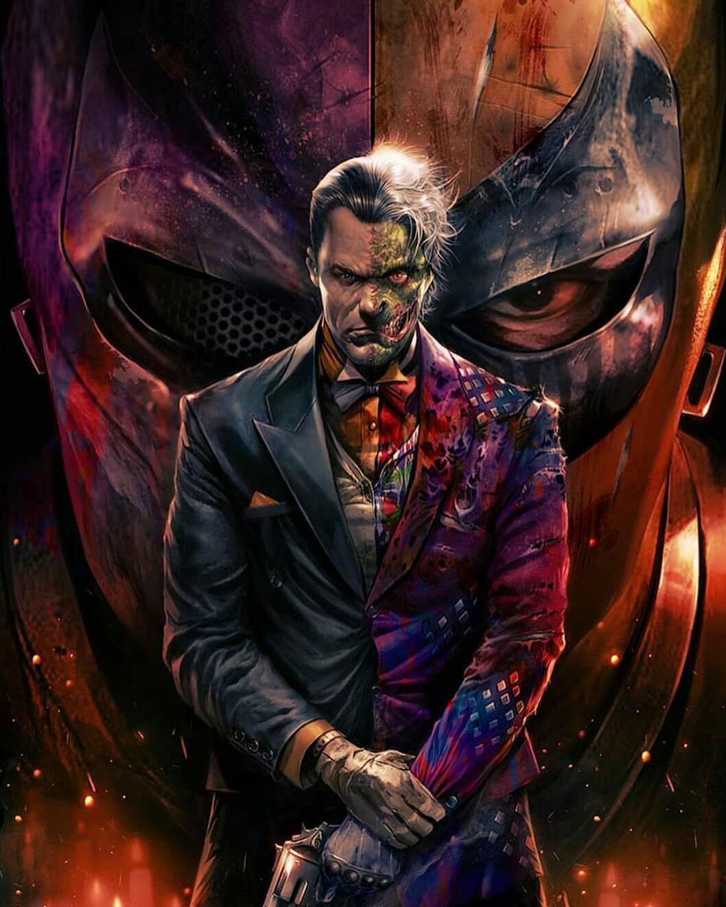 List 105+ Wallpaper Images Of Two Face From Batman Superb 09/2023