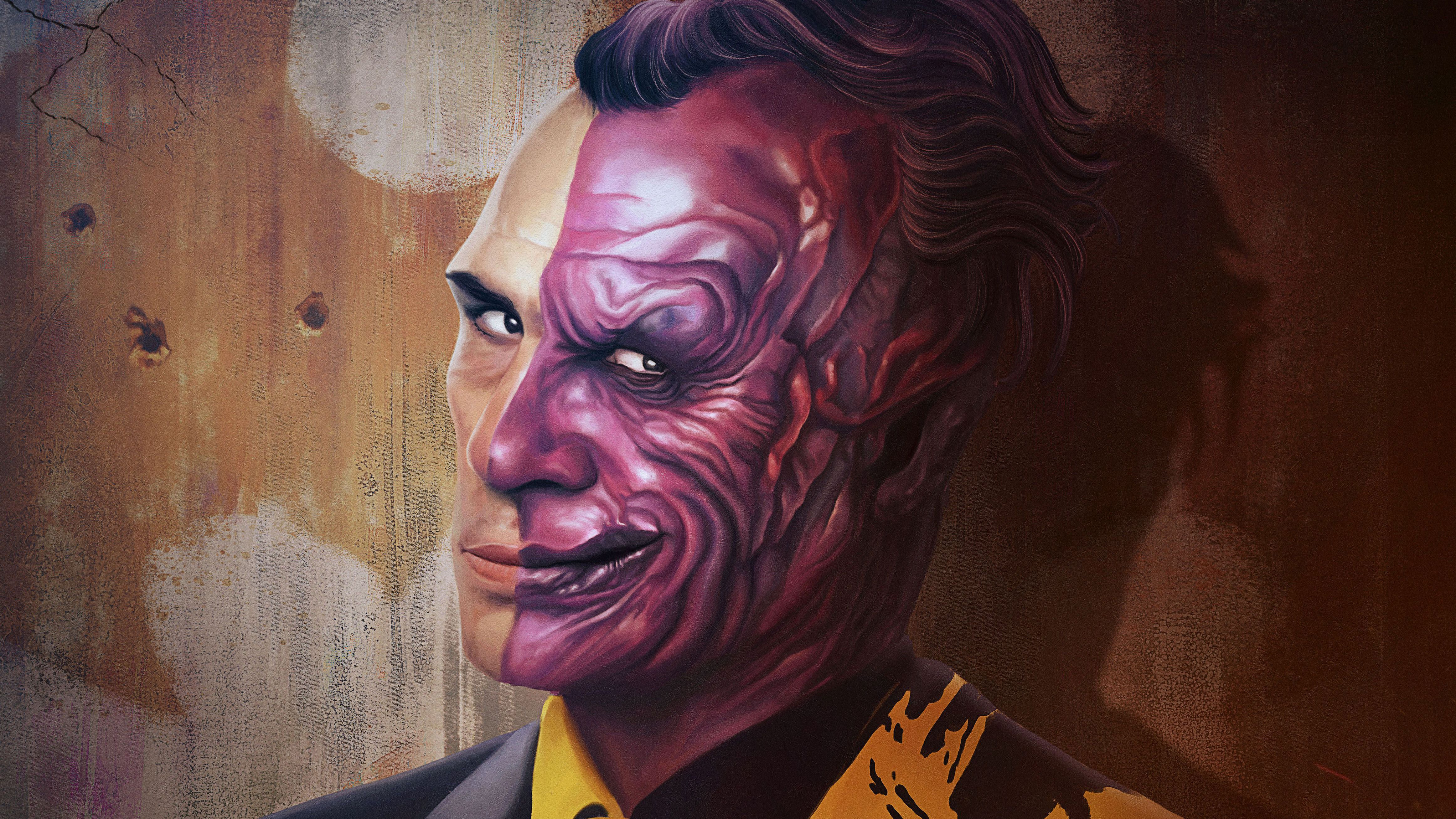 Two Face Wallpaper Free Two Face Background